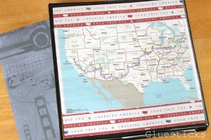 Front cover of road-trip binder