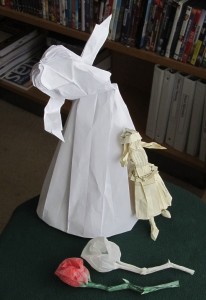 Oragami Maidens by Jonathan Huff